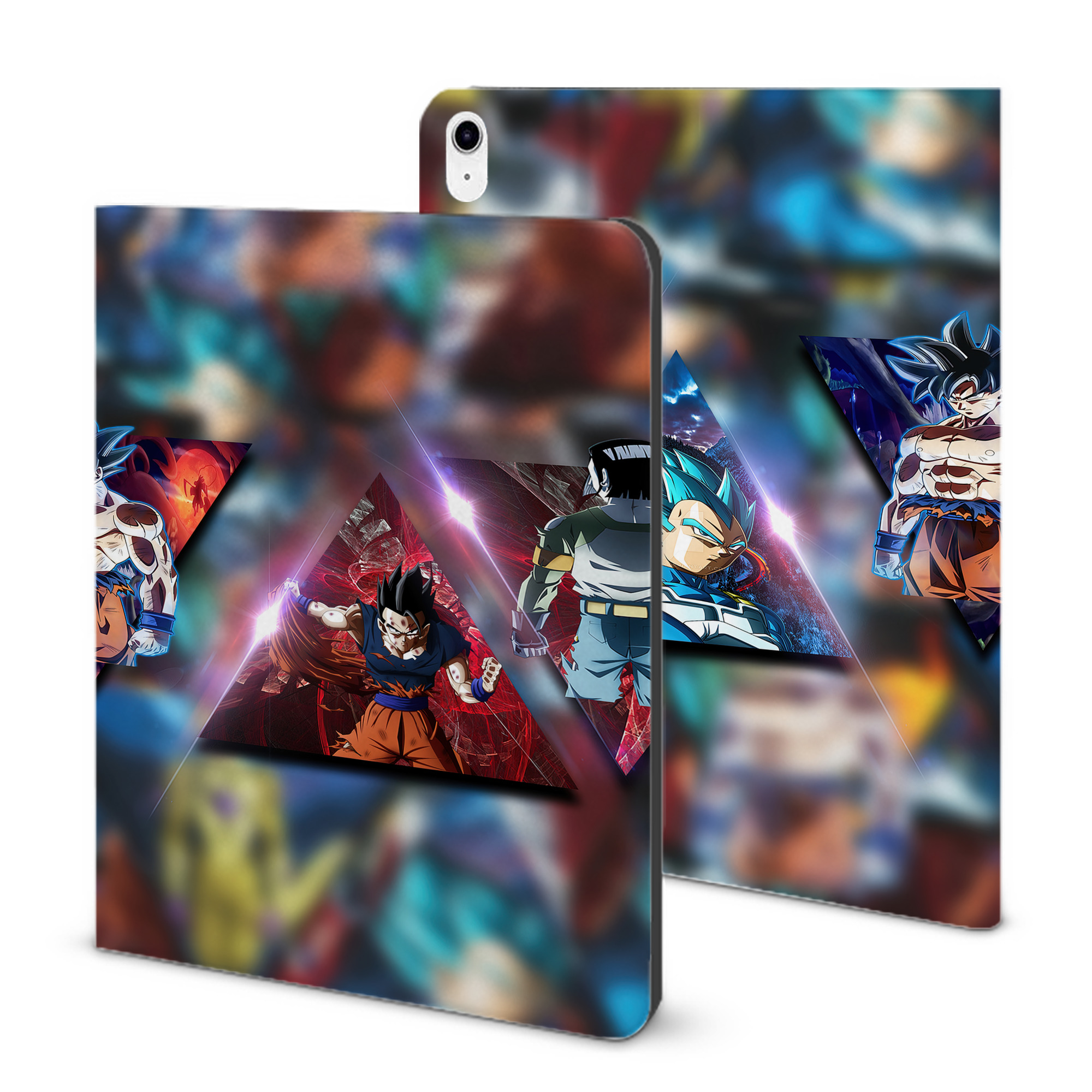 （画像用） ドラゴンボール DRAGON BALL IPad ケース ブック型 PUレザー TPU 耐衝撃 軽量 薄型 ペン収納なし 全面保護 IPad 各モデル対応